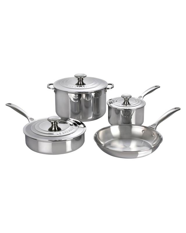 7-Piece Stainless Steel Cookware Set